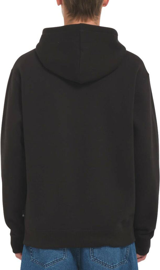 Volcom Men's Single Stone Zip Hoodie Black A4832500-BLK