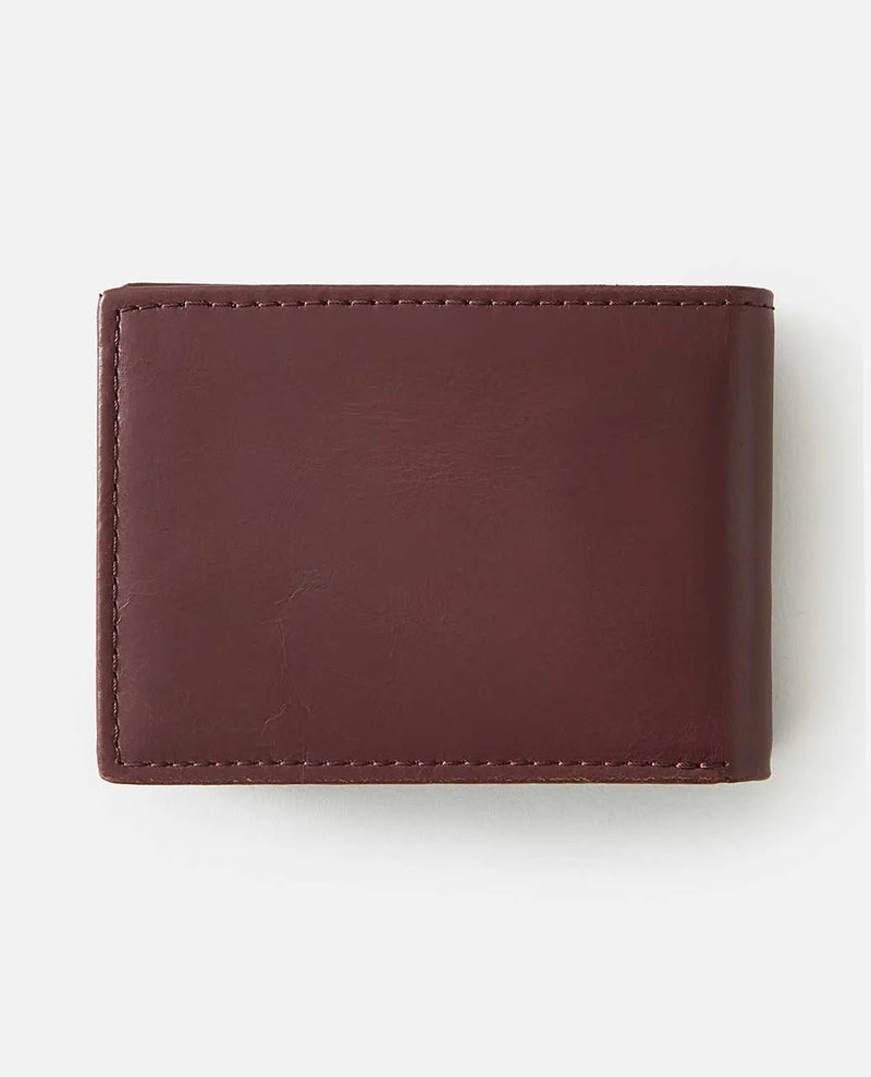Load image into Gallery viewer, Rip Curl Men&#39;s Stacked RFID © Slim Wallet Tobacco 00ZMWA-0045
