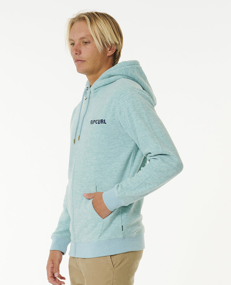 Load image into Gallery viewer, Rip Curl Surf Revival Zip Fleece Dusty Blue 03LMFL-3458
