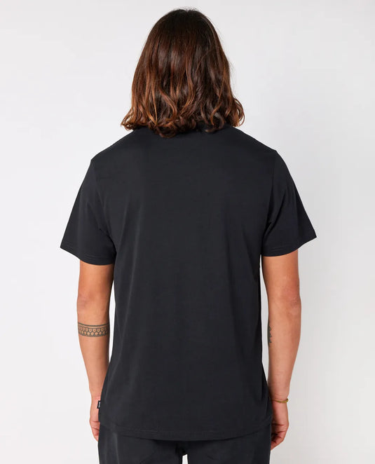 Rip Curl Men's Desti Animals T-Shirt Black 0FKMTE-0090