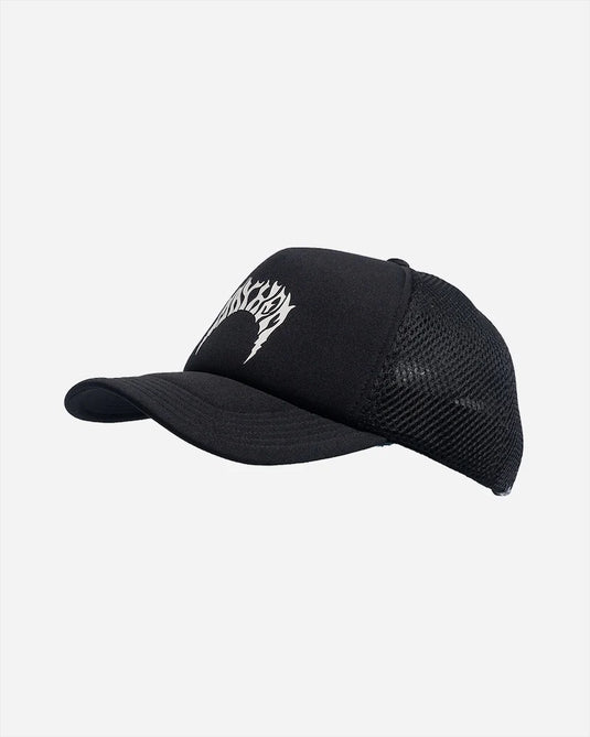 Lost Men's Mayhem Trucker Hat Vintage Black/White 10901115-BLK