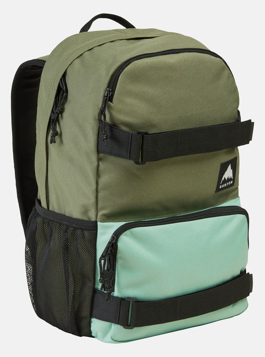 Burton Unisex Treble Yell 21L Backpack Forest Moss/Soft Sage 173831EE4BRG