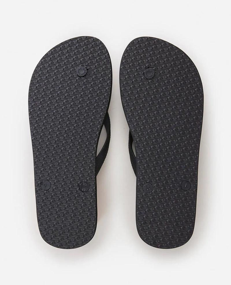 Load image into Gallery viewer, Rip Curl Men&#39;s Icons Of Surf Bloom Open Toe Flip Flops Grey 1AKMOT-0080
