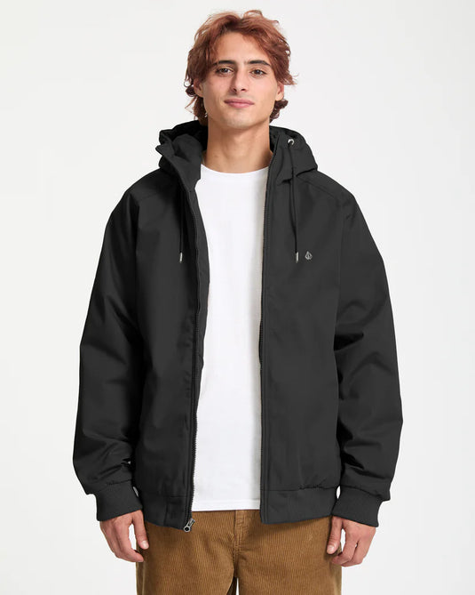 Volcom Men's Hernan 10K Jacket Black A1732408_BLK