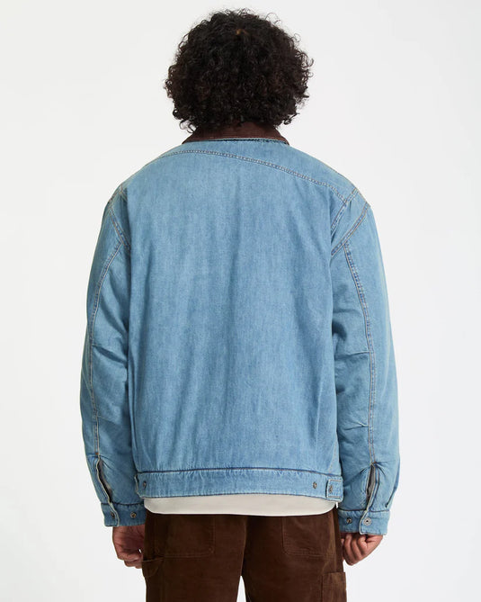 Volcom Men's Stonewish Jacket Denim A1732502_DEN