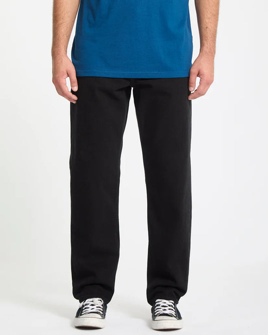 Volcom Men's Fivedown Jeans Black A1932502-BLK