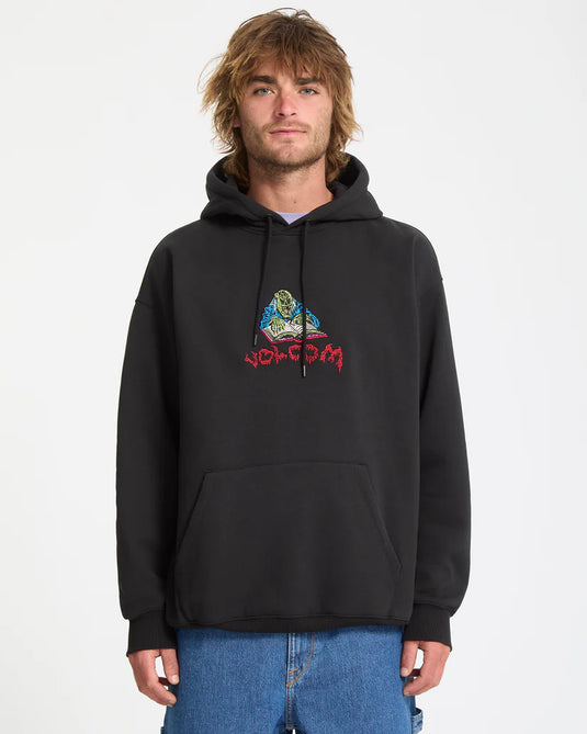 Volcom Men's JJ Villard Hoodie Black A4132504-BLK
