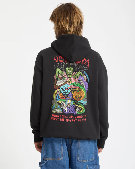 Volcom Men's JJ Villard Hoodie Black A4132504-BLK