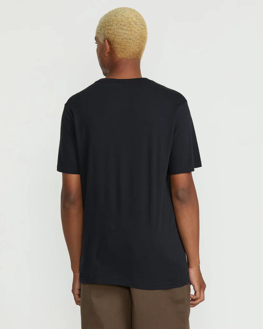 Volcom Men's Eyecansee T-Shirt Antique Black A5022506_AQK