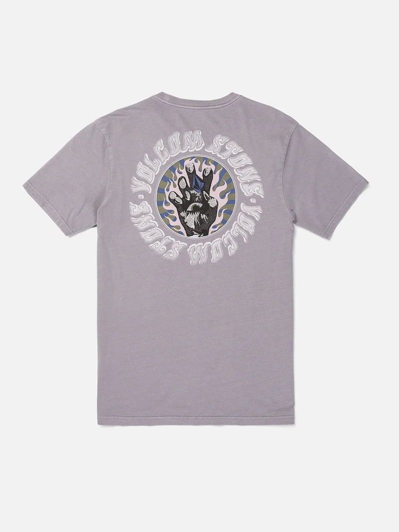 Load image into Gallery viewer, Volcom Men&#39;s Stone Oracle T-Shirt Violet Dust A5212401_DVI
