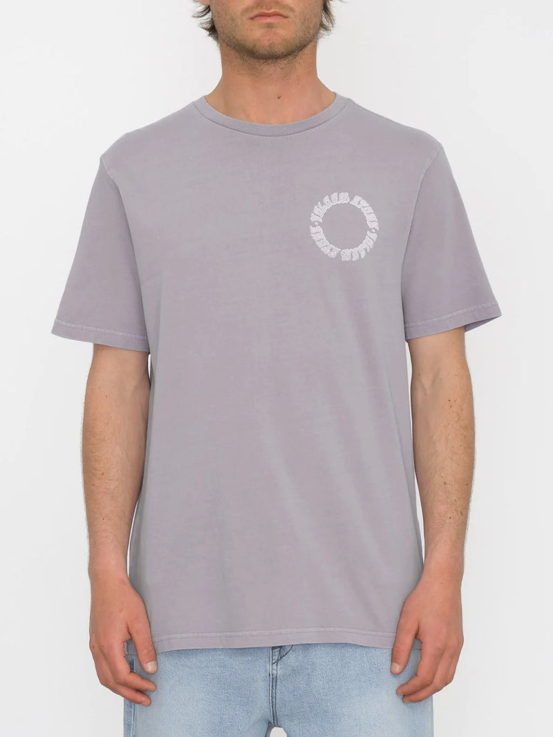 Load image into Gallery viewer, Volcom Men&#39;s Stone Oracle T-Shirt Violet Dust A5212401_DVI
