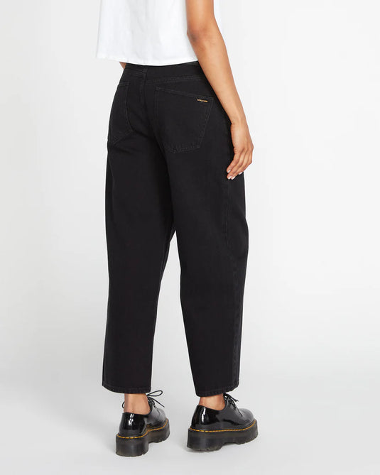 Volcom Women's Weellow Jeans Black B1912301_BLK