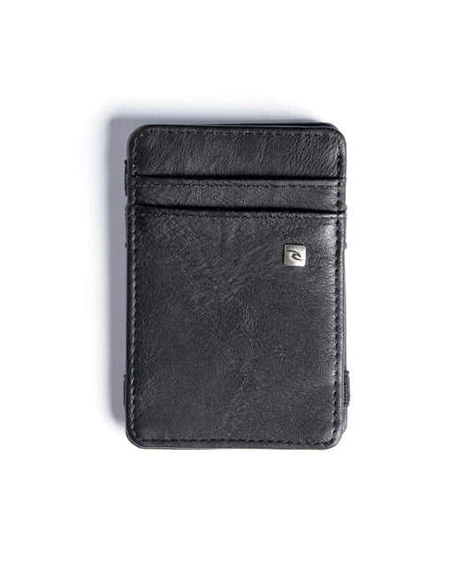 Rip Curl Men's Pu Magic Wallet Black BWUJO2-0090