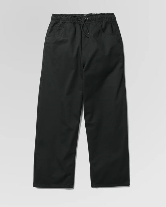 Volcom Kids Freazy Elastic Waist Trousers Black C1212430_BLK