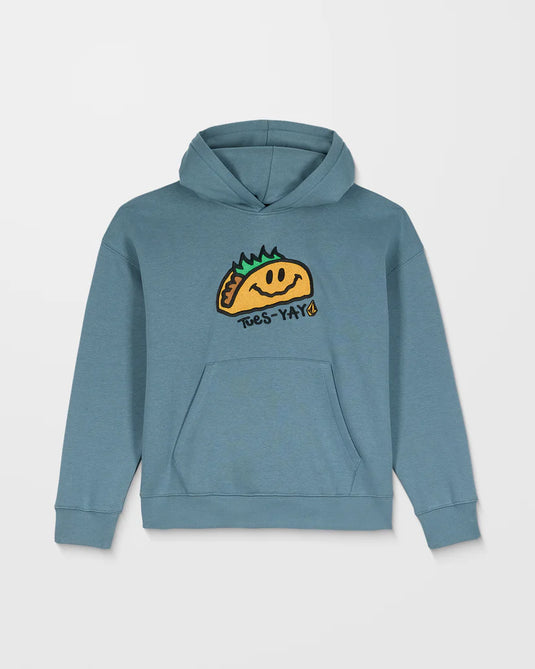 Volcom Kids Voltaco Hoodie Blue Wash C4132504_BWS
