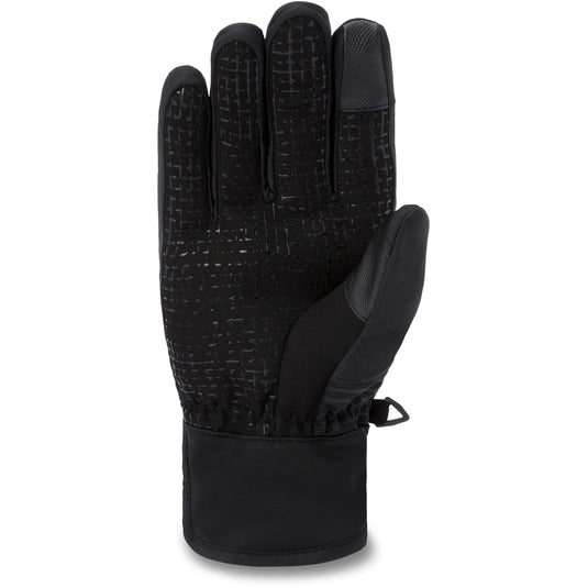 Dakine Men's Crossfire Short Snow Gloves Black/Grey 10004430-BLACK-GREY