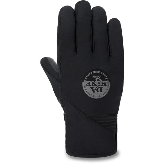Dakine Men's Crossfire Short Snow Gloves Black/Grey 10004430-BLACK-GREY