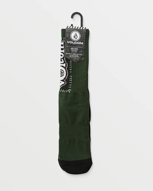 Volcom Men's Ent Socks Alpine D6312502_APN