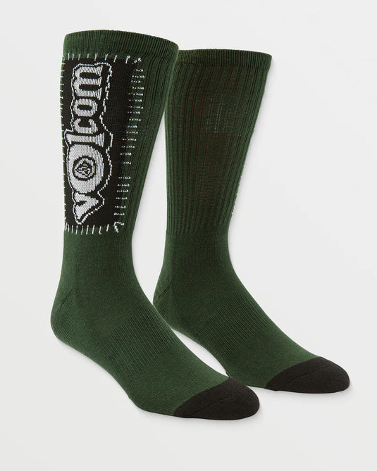 Volcom Men's Ent Socks Alpine D6312502_APN