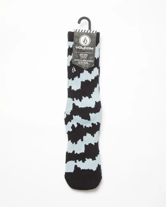 Volcom Men's Multifarious Socks Carolina Blue D6312507_CNA