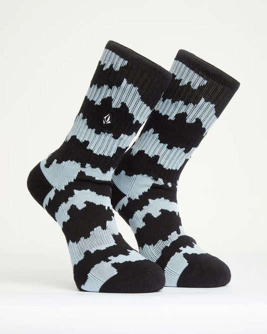 Volcom Men's Multifarious Socks Carolina Blue D6312507_CNA