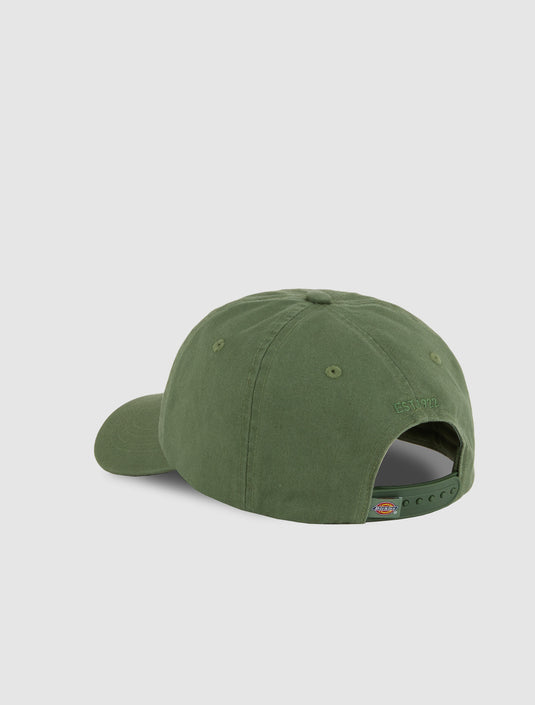Dickies Unisex Hardwick Baseball Cap Olive Green DK0A4TKVL191