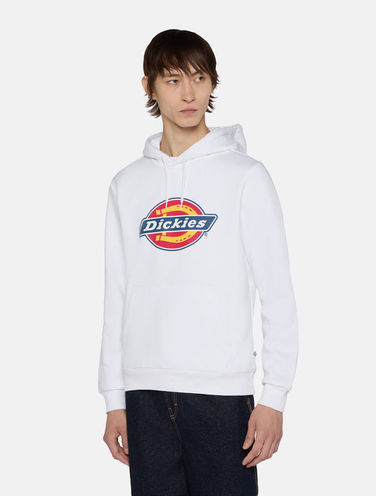 Dickies Unisex Icon Logo Hoodie White DK0A4XCBWHX1