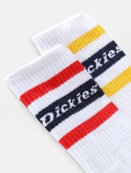 Dickies Unisex Genola (2 Pairs) Socks White DK0AXDKWHX