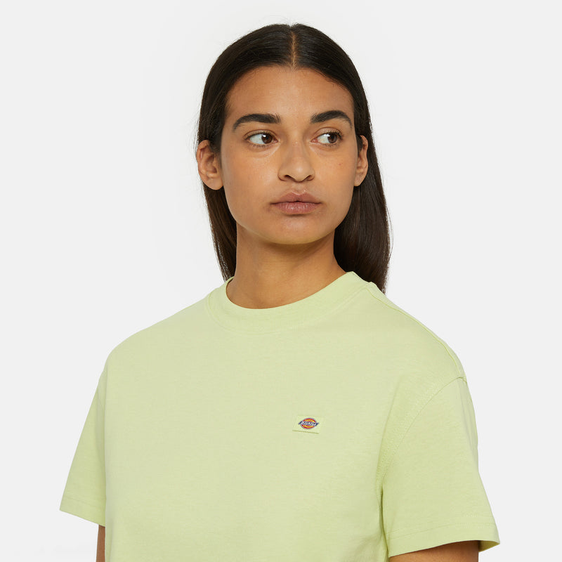 Load image into Gallery viewer, Dickies Women&#39;s Oakport Relaxed Fit T-Shirt Pale Green DK0A4Y8LH141
