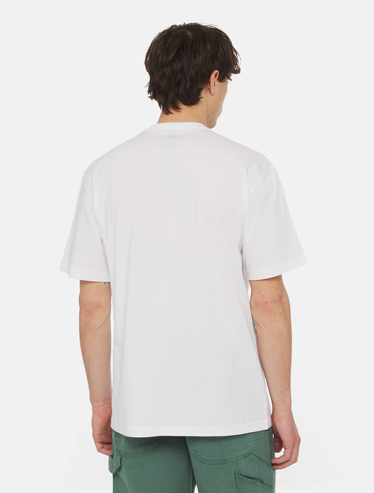 Dickies Aitkin Chest Logo Relaxed Fit T-Shirt White DK0A4Y8OJ401