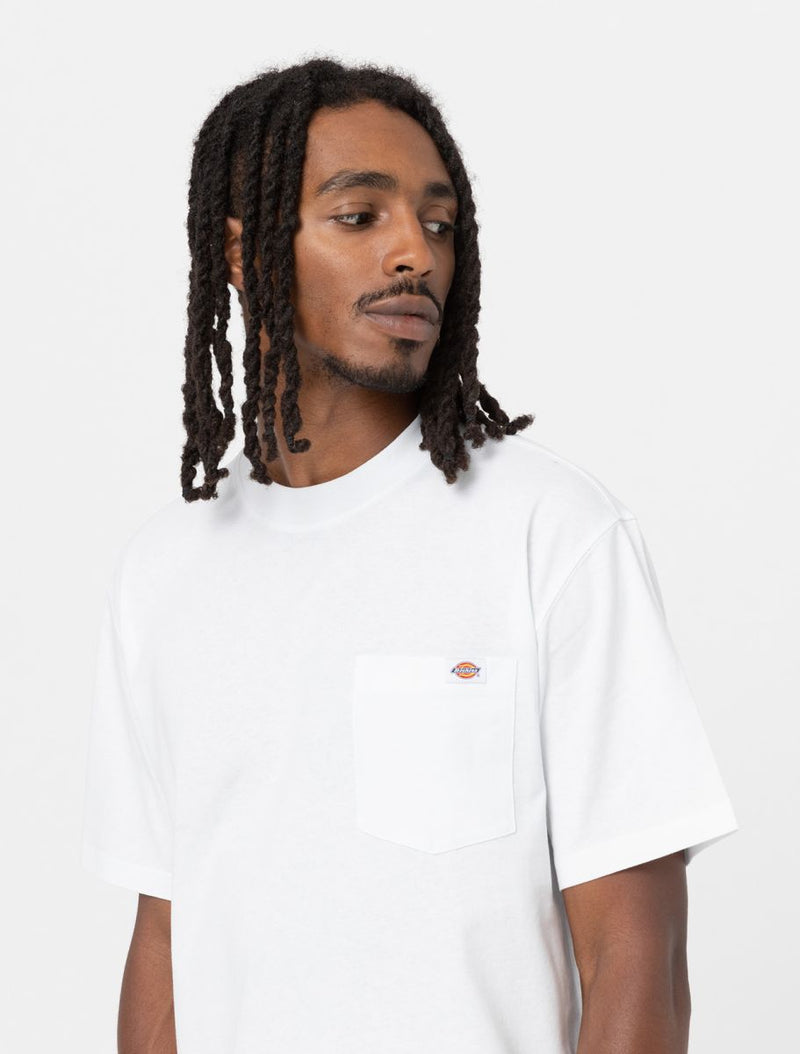 Load image into Gallery viewer, Dickies Men&#39;s Luray Short Sleeve Pocket T-Shirt White DK0A4YFCWHX1
