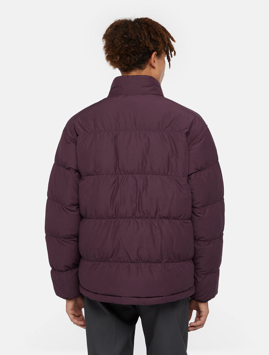 Dickies Men's Scobey Puffer Jacket Plum DK0A4Z34J56