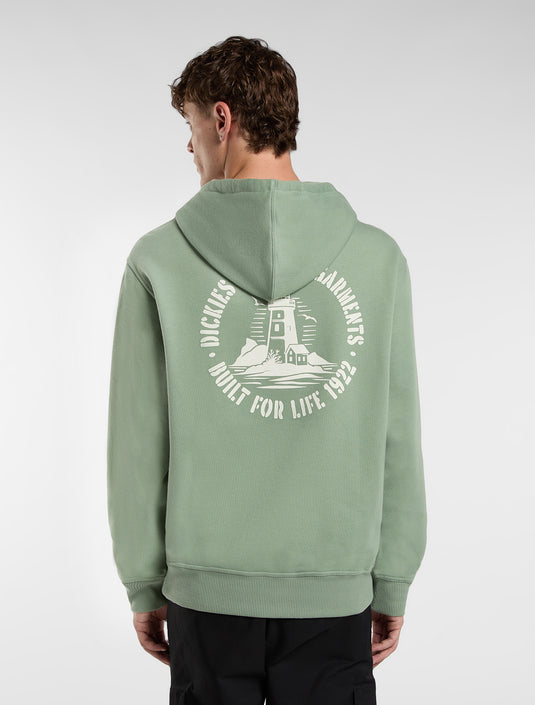 Dickies Men's Parrotsville Pullover Hoodie Olive Green DK0A87NRL19