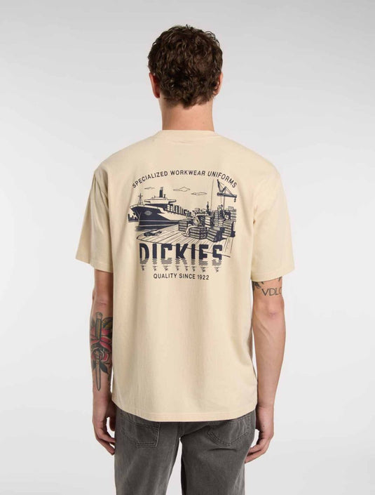 Dickies Men's Pelham Light Weight T-shirt Desert Sand DK0A87QJL171