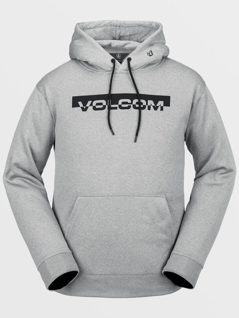 Load image into Gallery viewer, Volcom Core Hydro Hoodie Heather Grey G4152404-HGR
