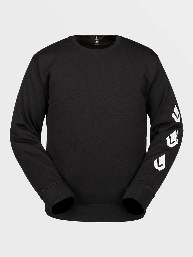 Load image into Gallery viewer, Volcom Core Hydro Crew Pullover Black G4652402-BLK
