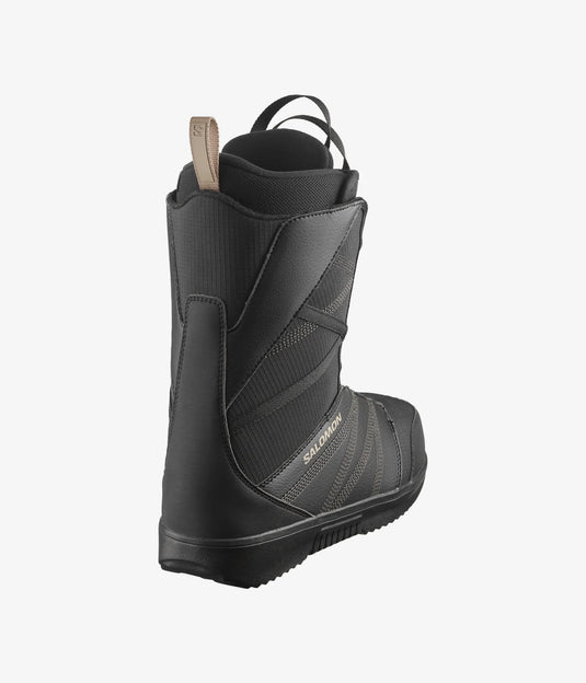 Salomon Men's Titan BOA Snowboard Boots Black/Black/Roasted Cashew L47242900