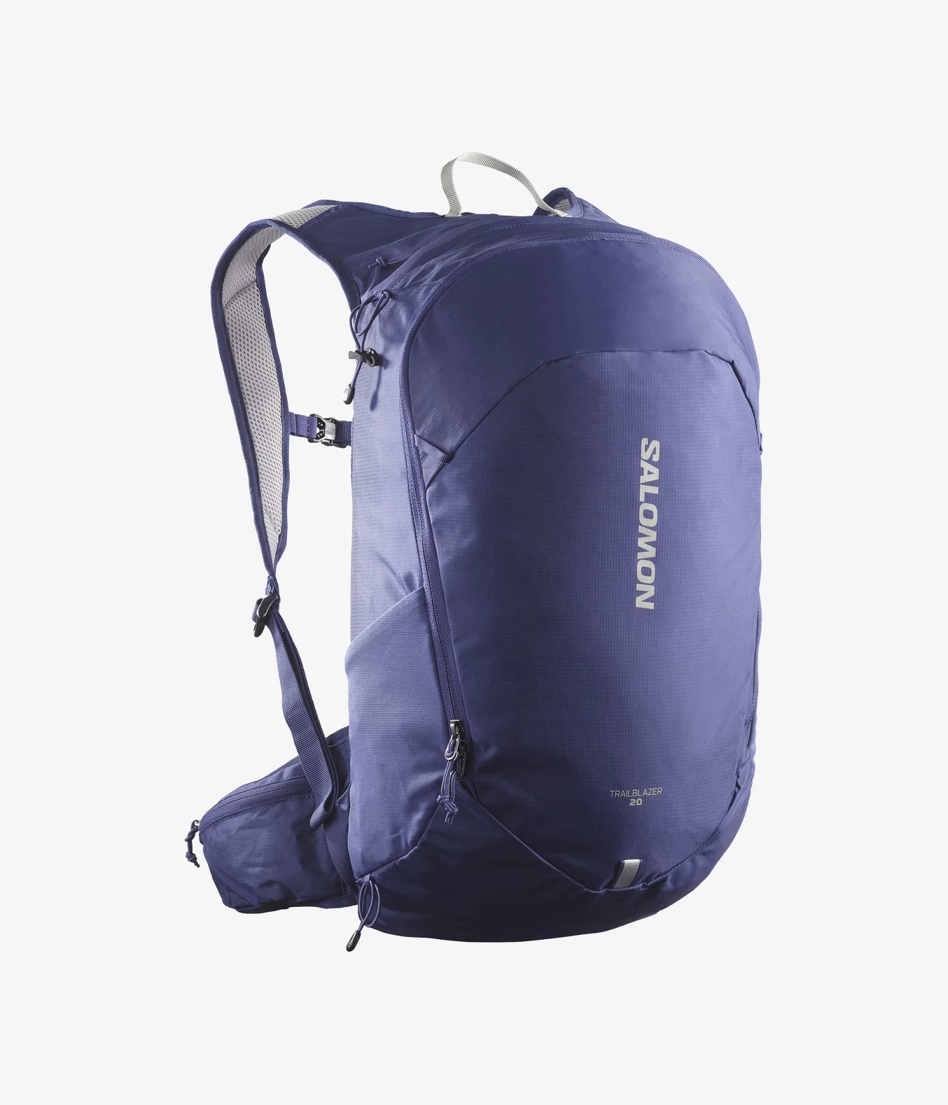 Salomon Unisex Trailblazer 20L Hiking Bag Mazarine Blue/Ghost Gray