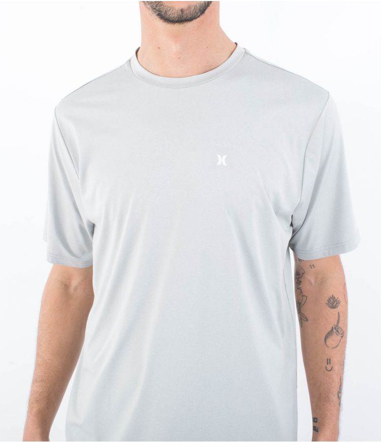 Load image into Gallery viewer, Hurley Men&#39;s Everyday Hybrid UPF T-Shirt Lt Stone Grey MAT0000990-H002
