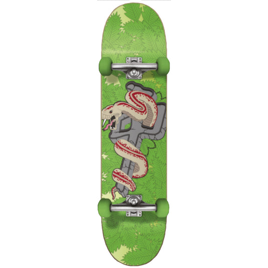 Red Dragon Snake Bite 7.5 Complete Skateboard Lime Green EQRD103622