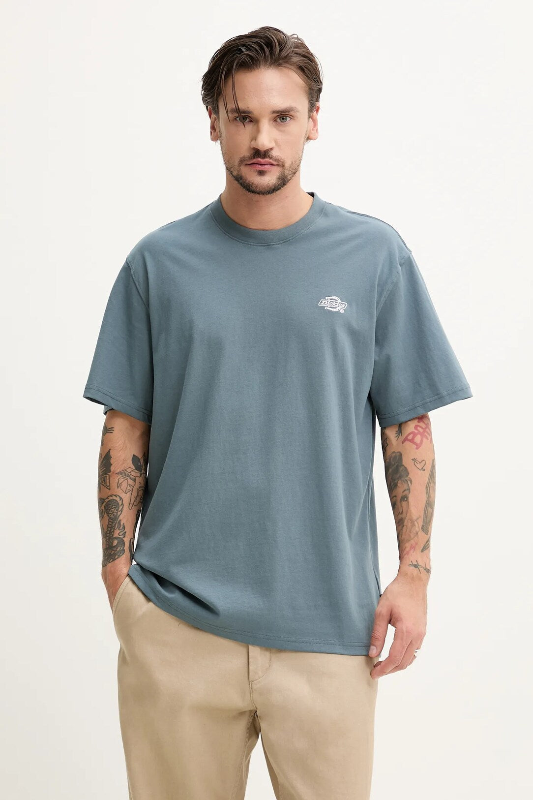 Tシャツ・カットソー DICKIES Men T-shirt Blue DK0A4YRN G701 $_57.JPG?set_id=880000500F