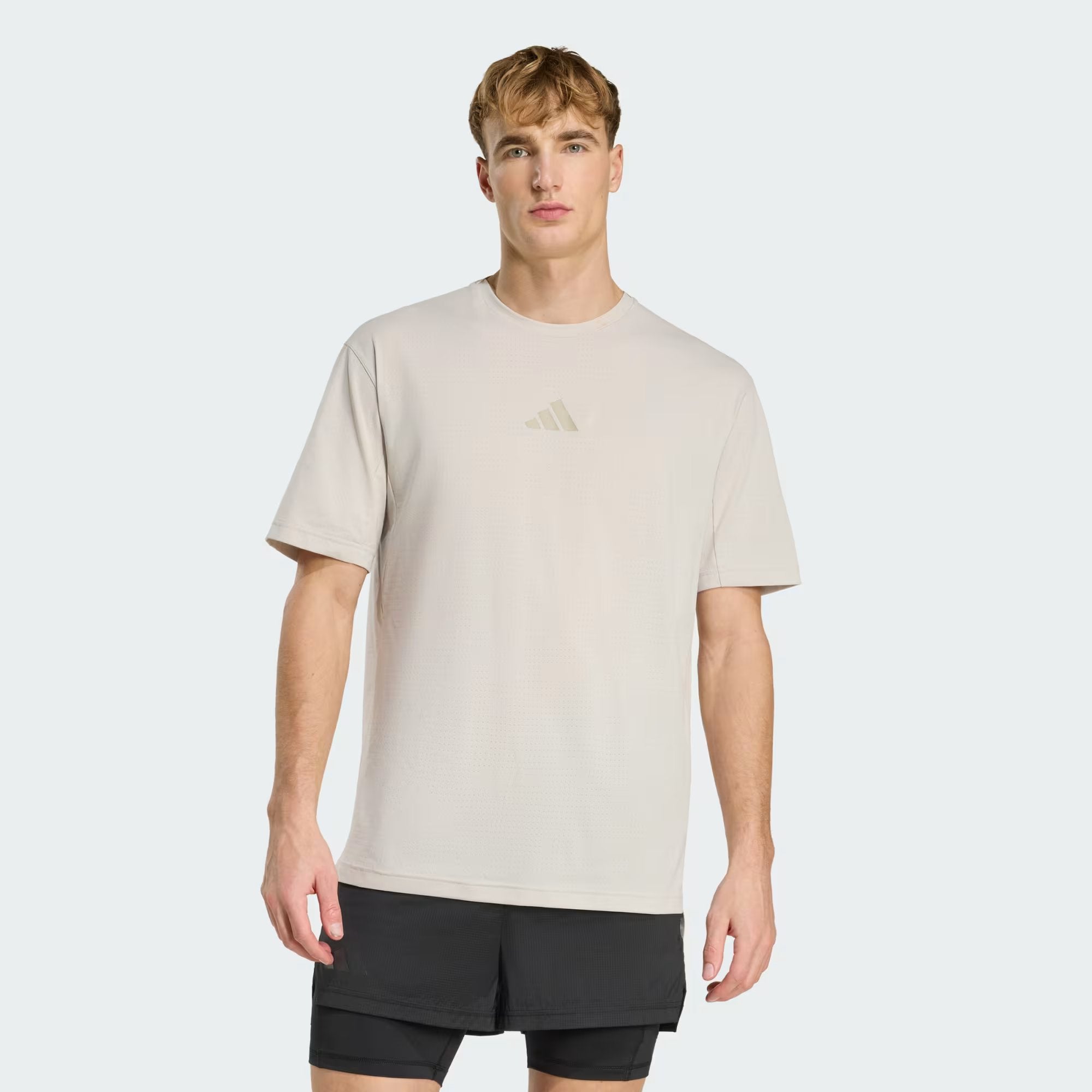 Adidas Terrex Men's Xploric Climacool+ Trail T-shirt Beige KA9576