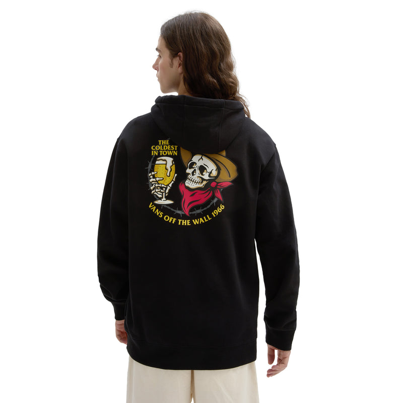 Load image into Gallery viewer, Vans The Coldest In Town Pullover Hoodie Black VN0008H7BLK1
