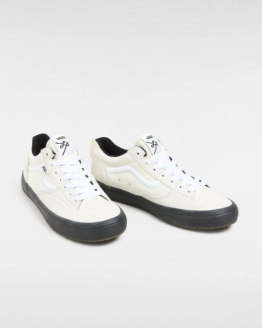 Vans Unisex Lizzie Low Shoes Vintage White/Black VN000CBTAHY