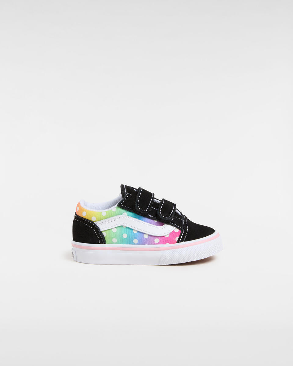 Rainbow Checkerboard Shoes Rainbow Old Skool Vans VANS Old Skool