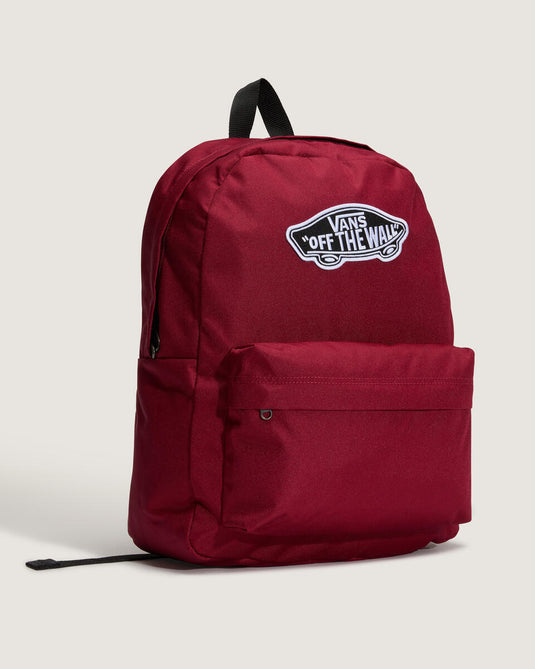 Vans Unisex Old Skool Classic Backpack Burgundy VN000H4YBRD