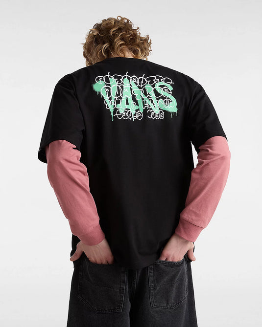 Vans Men's Factory Spray Loose T-Shirt Black VN000K74BLK