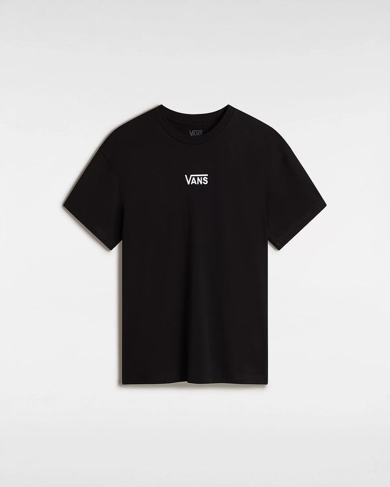 Load image into Gallery viewer, Vans Women&#39;s Flying V Oversized T-Shirt Black VN0A7YUTBLK
