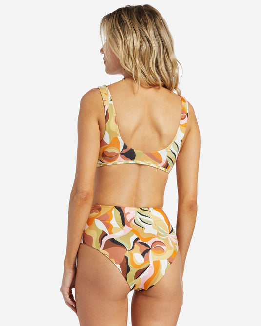 Billabong Women's Return To Paradise Reversible Bikini Bottoms Multi ABJX400912-MUL