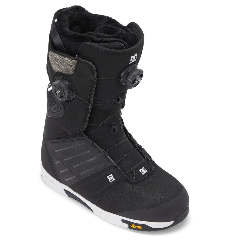 Load image into Gallery viewer, DC Men&#39;s Judge BOA Snowboard Boots Black/White ADYO100075-BKW
